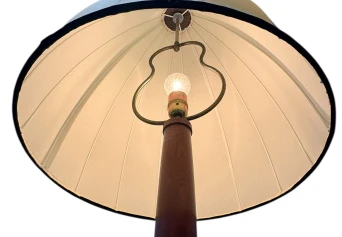 Art Deco Amsterdamse School Floor Lamp by Fa. Drilling Amsterdam, 1920s